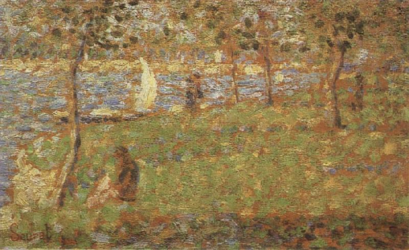 Georges Seurat The Grand Jatte of Sunday afternoon